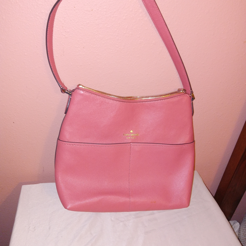 Kate Spade Pink Leather Shoulder Bag